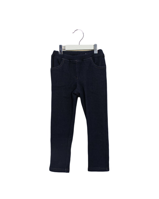 A Navy Sweatpants from Roberta di Camerino in size 6T for girl. (Front View)