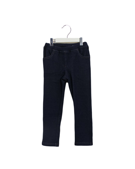 A Navy Sweatpants from Roberta di Camerino in size 6T for girl. (Front View)