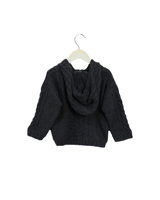 A Grey Lightweight Jackets from Organic Baby in size 3T for boy. (Back View)