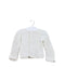 A White Cardigans from Petit Bateau in size 6-12M for girl. (Front View)