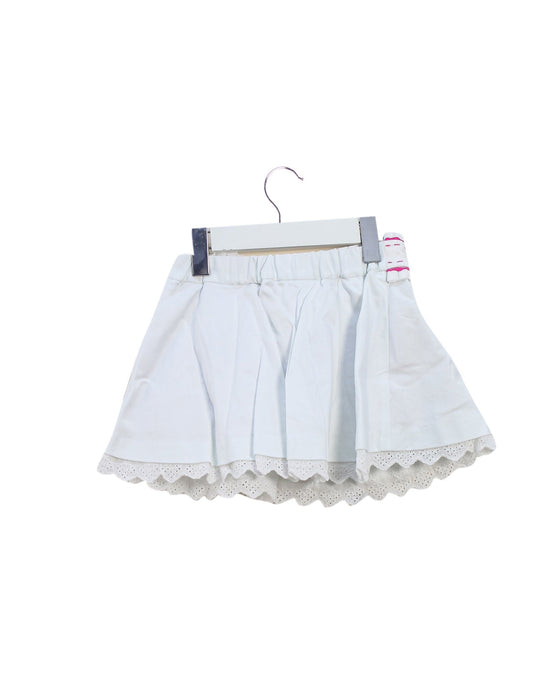 A White Short Skirts from Nicholas & Bears in size 2T for girl. (Back View)