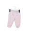 A Pink Sweatpants from Janie & Jack in size 3-6M for girl. (Front View)