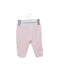 A Pink Sweatpants from Janie & Jack in size 3-6M for girl. (Back View)
