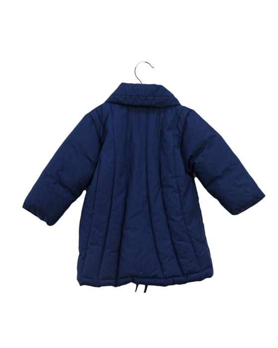 A Blue Puffer/Quilted Coats & Outerwear from Brums in size 12-18M for girl. (Back View)
