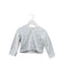A White Cardigans from Petit Bateau in size 12-18M for neutral. (Front View)