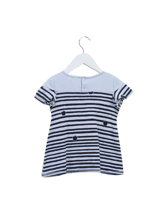 A Blue Short Sleeve T Shirts from Jill Stuart in size 12-18M for girl. (Back View)