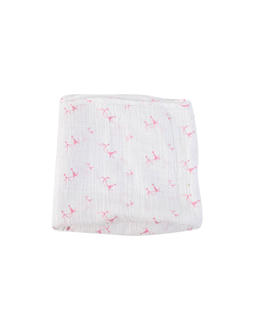 A White Swaddles from Aden & Anais in size O/S for girl. (Front View)