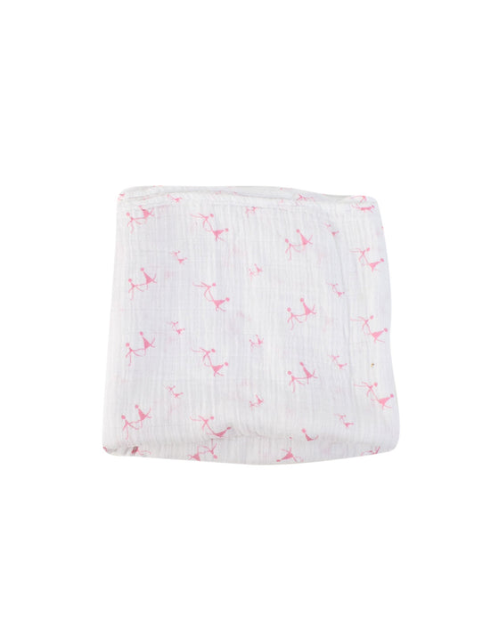 A White Swaddles from Aden & Anais in size O/S for girl. (Front View)