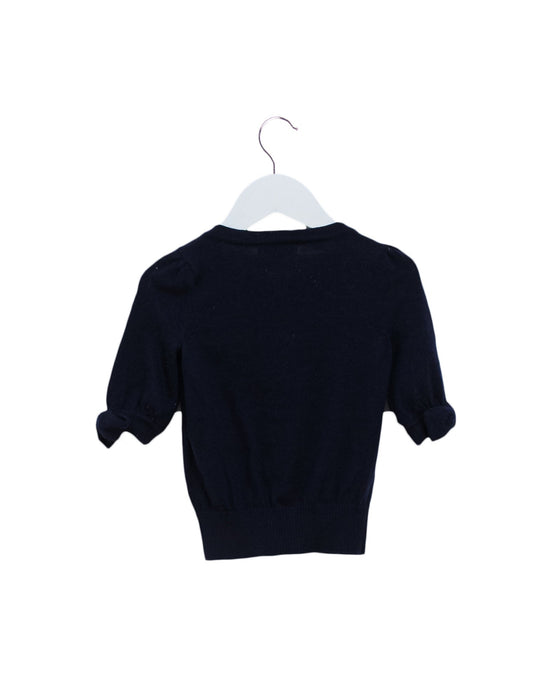 A Navy Cardigans from Nicholas & Bears in size 6-12M for girl. (Back View)