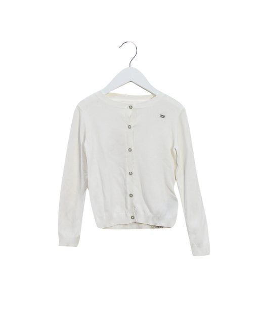 A White Cardigans from Diesel in size 3T for girl. (Front View)
