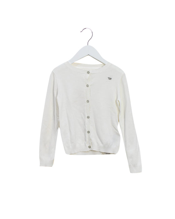 A White Cardigans from Diesel in size 3T for girl. (Front View)