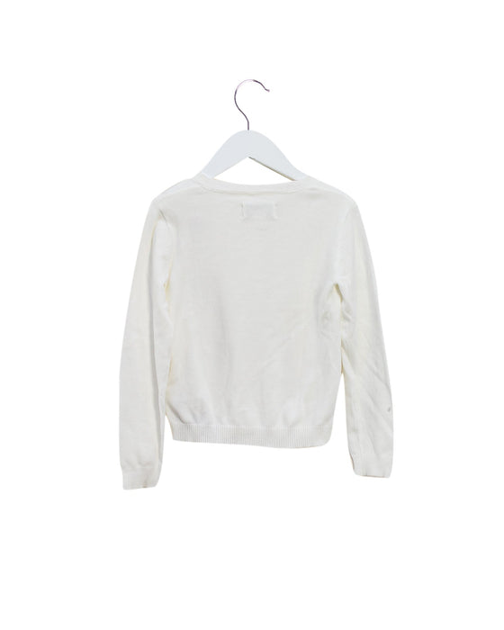 A White Cardigans from Diesel in size 3T for girl. (Back View)