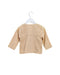 A Peach Long Sleeve Tops from Poudre Organic in size 3-6M for girl. (Back View)