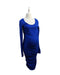 A Blue Long Sleeve Dresses from Isabella Oliver in size M for maternity. (Front View)