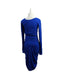 A Blue Long Sleeve Dresses from Isabella Oliver in size M for maternity. (Back View)