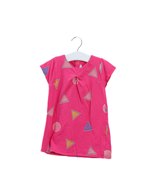 A Pink Short Sleeve Tops from Little Marc Jacobs in size 12-18M for girl. (Front View)