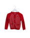 A Red Cardigans from Ferrari in size 2T for girl. (Front View)