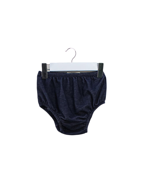 A Navy Bloomers from Guess in size 6-12M for girl. (Front View)