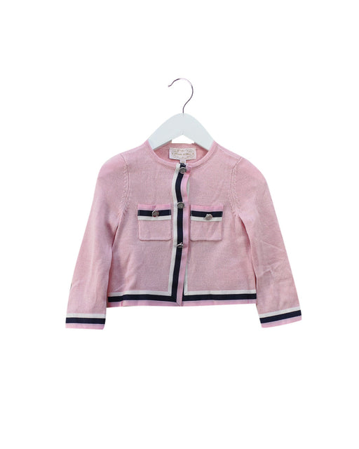 A Pink Cardigans from Nicholas & Bears in size 12-18M for girl. (Front View)