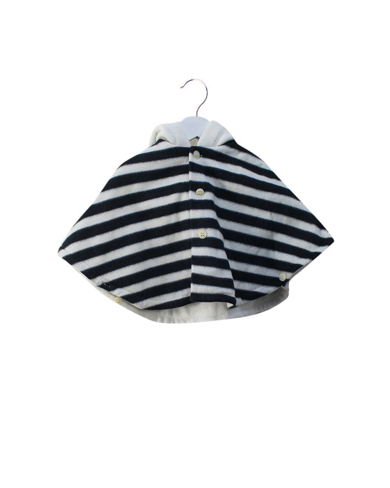 A Navy Capes & Ponchos from Comme Ca Ism in size 6-12M for girl. (Front View)