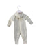 A Grey Long Sleeve Jumpsuits from Little Marc Jacobs in size 3-6M for girl. (Back View)