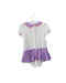 A Ivory Short Sleeve Bodysuits from Nicholas & Bears in size 6-12M for girl. (Back View)