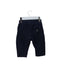 A Navy Sweatpants from Petit Bateau in size 6-12M for girl. (Back View)