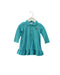 A Blue Long Sleeve Dresses from Ralph Lauren in size 3-6M for girl. (Front View)