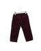 A Red Casual Pants from Bonpoint in size 2T for girl. (Back View)
