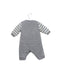 A Grey Long Sleeve Jumpsuits from Chickeeduck in size 0-3M for boy. (Back View)