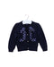 A Navy Cardigans from Nicholas & Bears in size 12-18M for girl. (Front View)