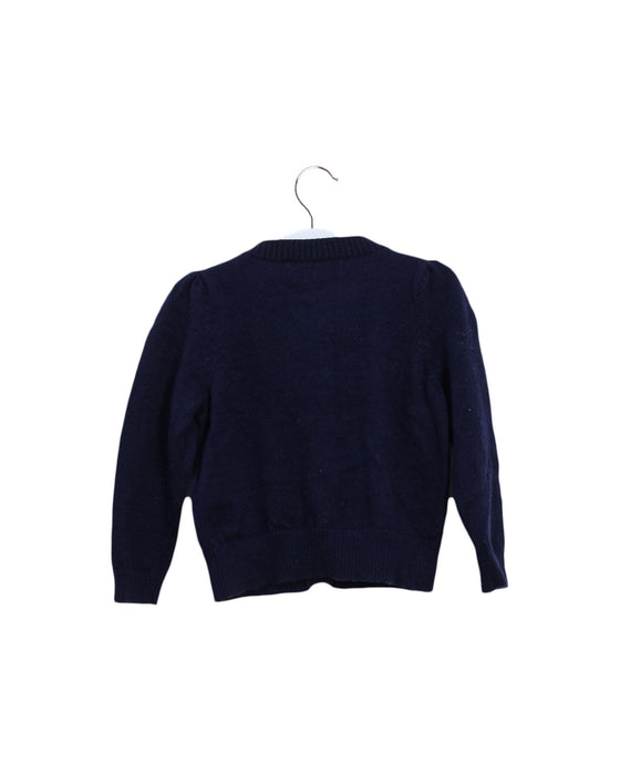 A Navy Cardigans from Nicholas & Bears in size 12-18M for girl. (Back View)