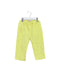 A Yellow Casual Pants from Bonpoint in size 2T for girl. (Front View)
