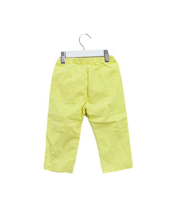 A Yellow Casual Pants from Bonpoint in size 2T for girl. (Back View)