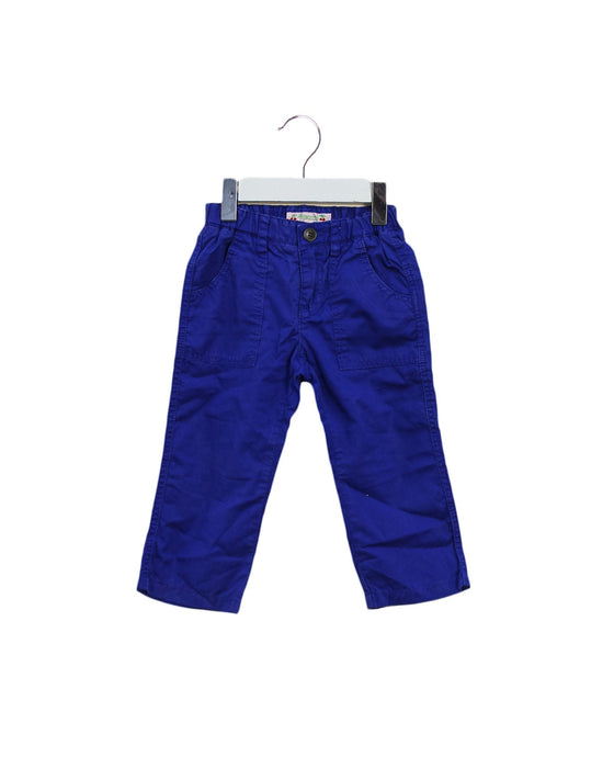 A Blue Casual Pants from Bonpoint in size 2T for girl. (Front View)
