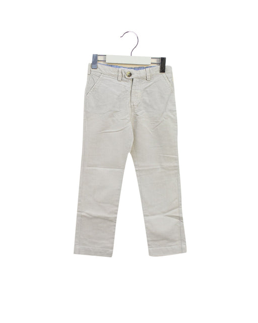 A Ivory Casual Pants from Galeries Lafayette in size 4T for neutral. (Front View)