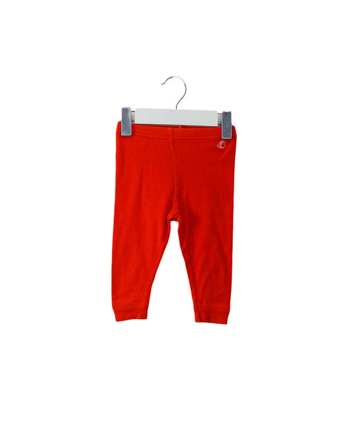 A Red Leggings from Petit Bateau in size 3-6M for neutral. (Front View)