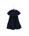 A Navy Short Sleeve Dresses from Lanvin Petite in size 6T for girl. (Front View)