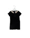 A Black Short Sleeve Dresses from Lanvin Petite in size 6T for girl. (Front View)