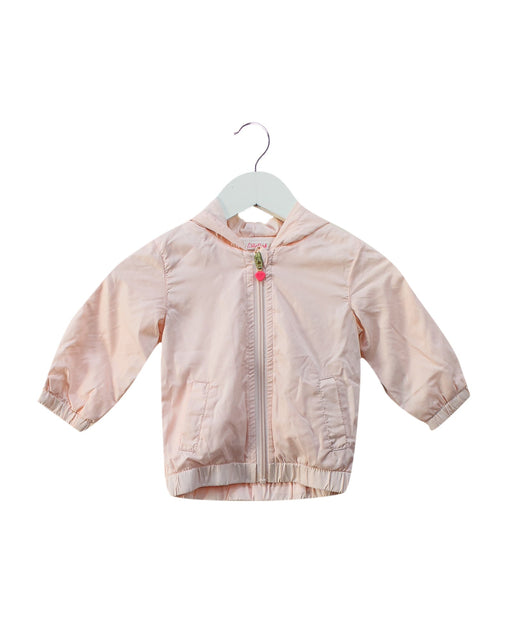 A Pink Lightweight Jackets from Billieblush in size 3-6M for girl. (Front View)