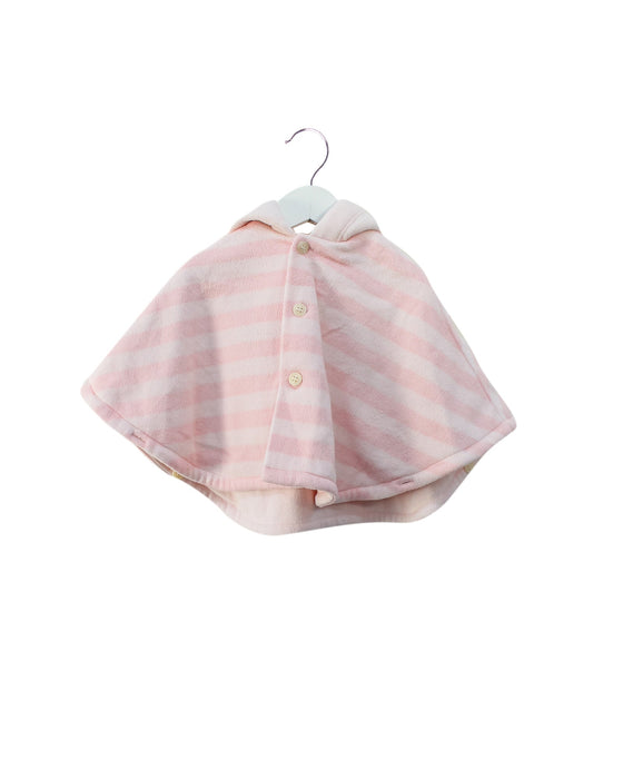 A White Capes & Ponchos from Comme Ca Ism in size 6-12M for girl. (Front View)