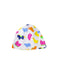 A White Beanies from Marimekko in size Newborn for girl. (Front View)