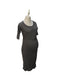 A Grey Sweater Dresses from Mamalicious in size XS for maternity. (Front View)