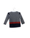 A Navy Long Sleeve Tops from Jacadi in size 6-12M for boy. (Back View)