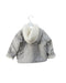 A Grey Puffer/Quilted Jackets from Nanos in size 18-24M for girl. (Back View)