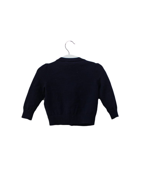 A Navy Cardigans from Nicholas & Bears in size 6-12M for girl. (Back View)