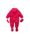 A Pink Snowsuits from La Compagnie des Petits in size 3-6M for girl. (Back View)