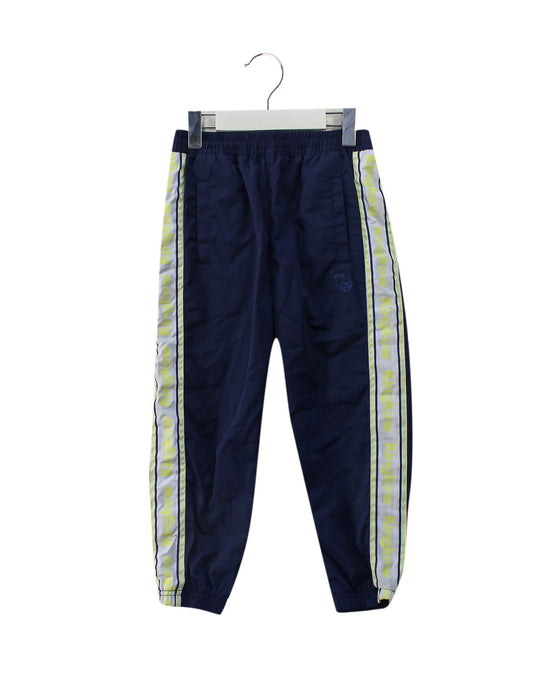 A Navy Active Pants from Kingkow in size 4T for neutral. (Front View)