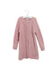 A Pink Coats from Il Gufo in size 5T for girl. (Front View)