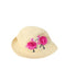 A Beige Sun Hats from Seed in size O/S for girl. (Front View)